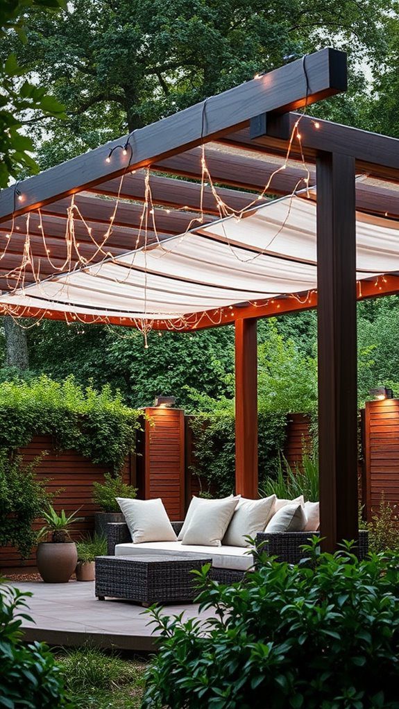 stylish outdoor shade structures