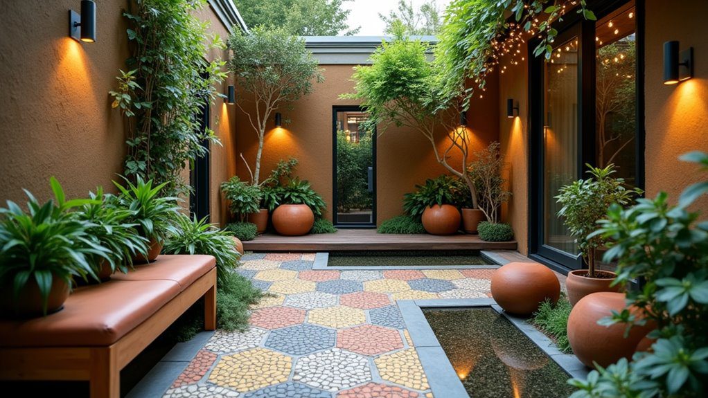 tiny courtyard design ideas