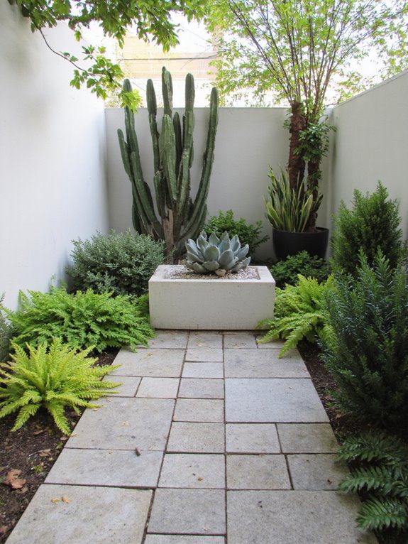 unique plants for courtyards
