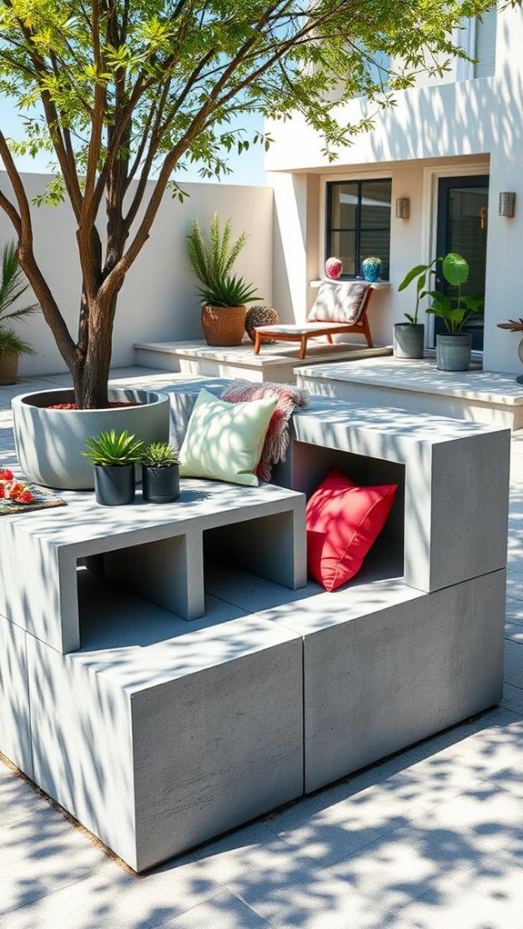 versatile seating and storage