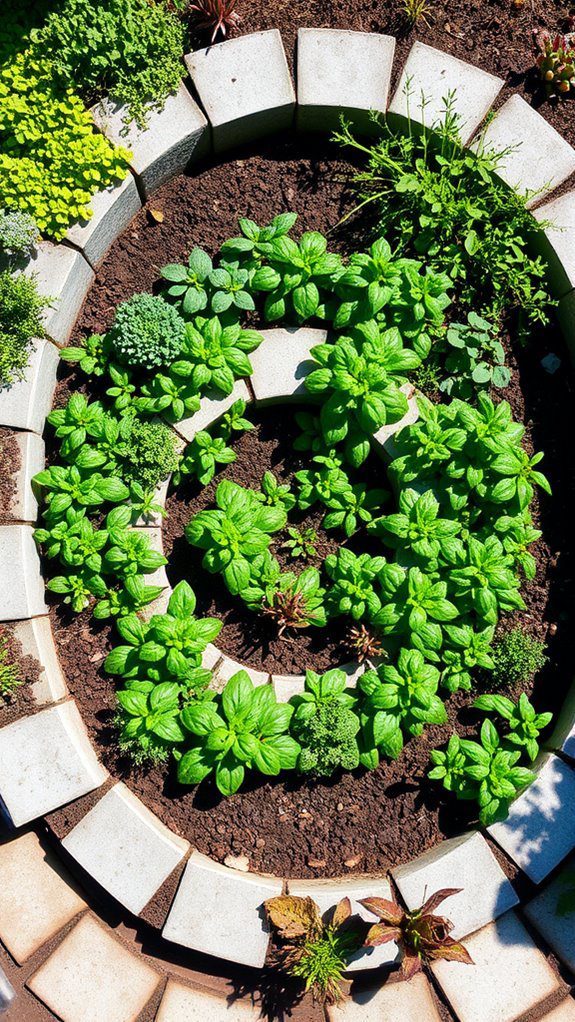vertical garden for herbs