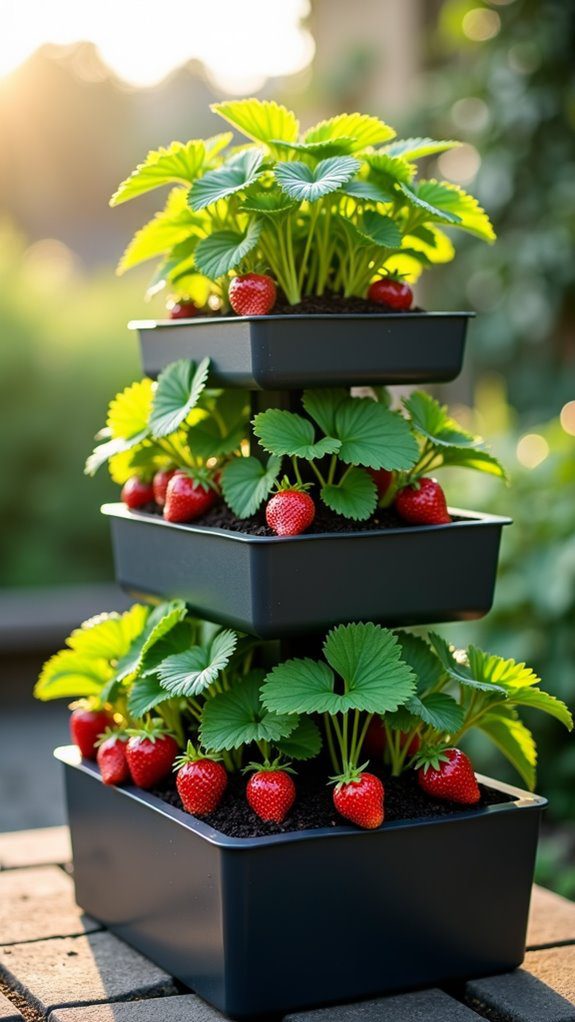 vertical gardening solution system