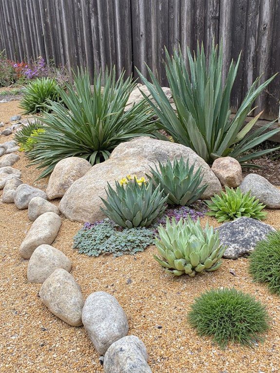 vibrant rock garden plants