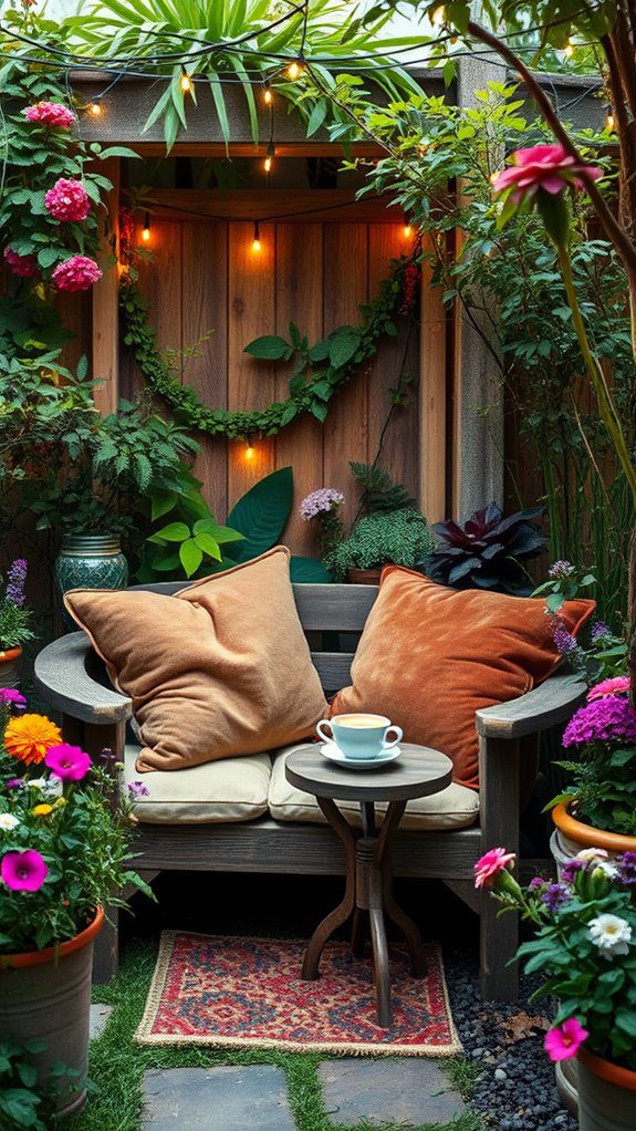 warm and inviting nook