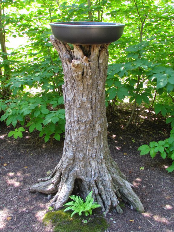 bird bath pedestal creation