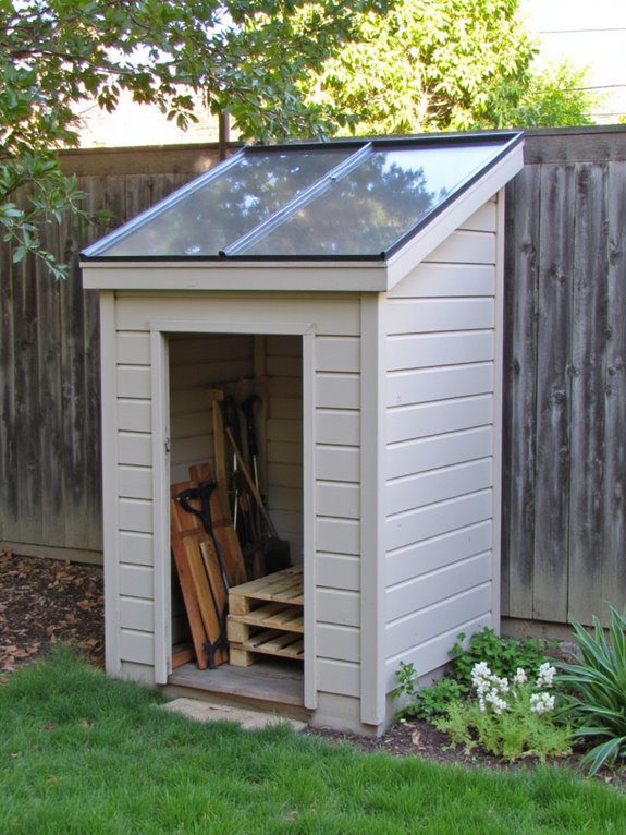 budget friendly outdoor storage shed