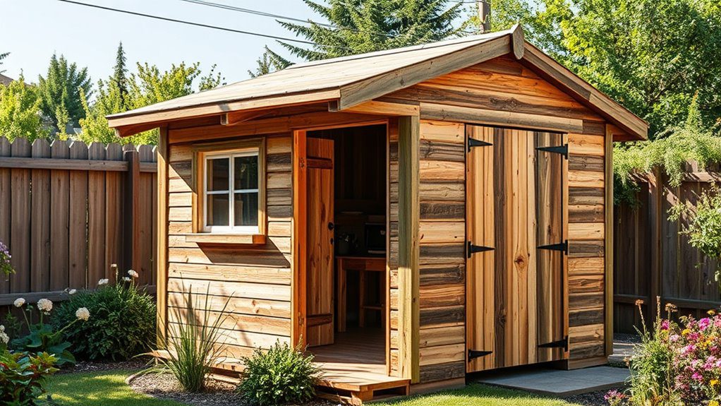 budget friendly pallet shed plans