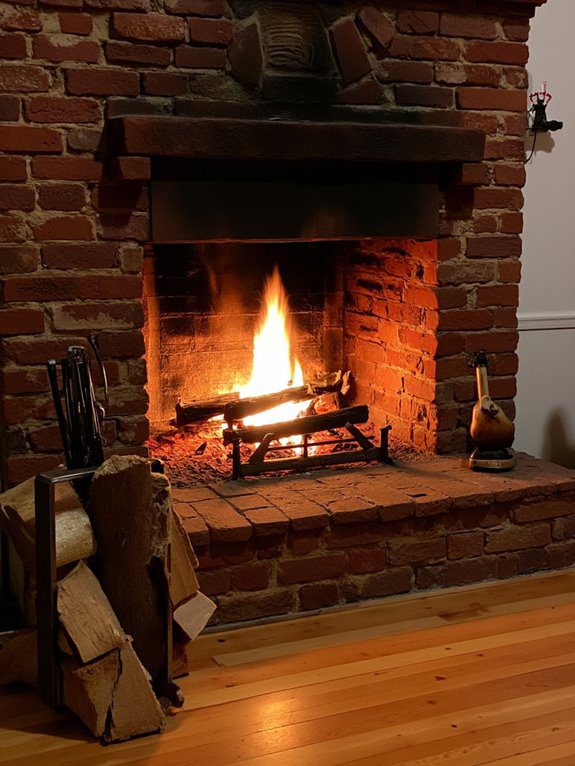 charming functional firewood storage