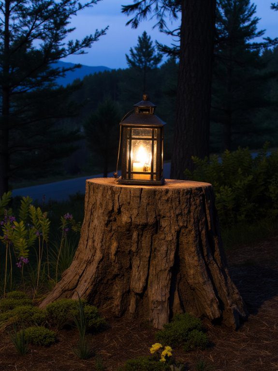 charming outdoor candle holder