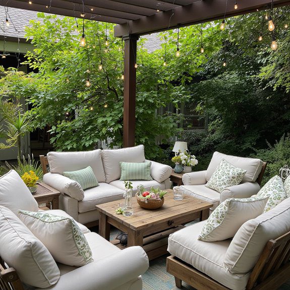 comfortable durable outdoor seating