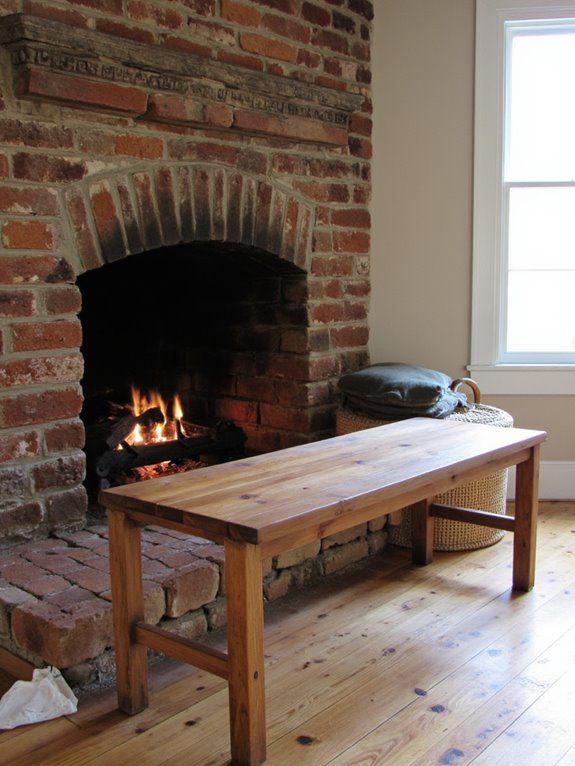 cozy hearth bench addition