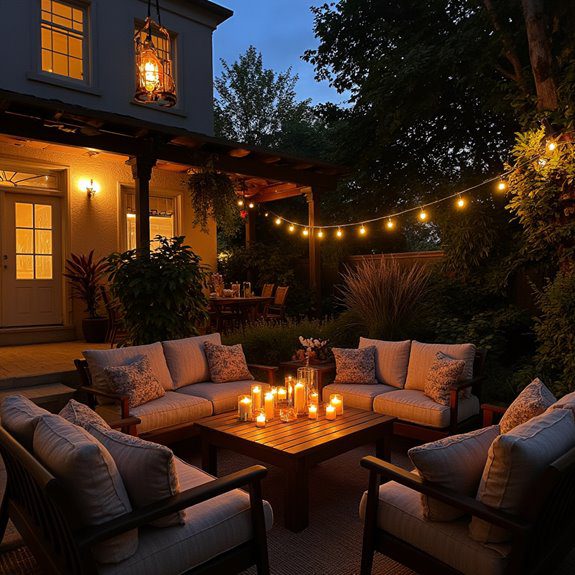 cozy outdoor lighting solutions