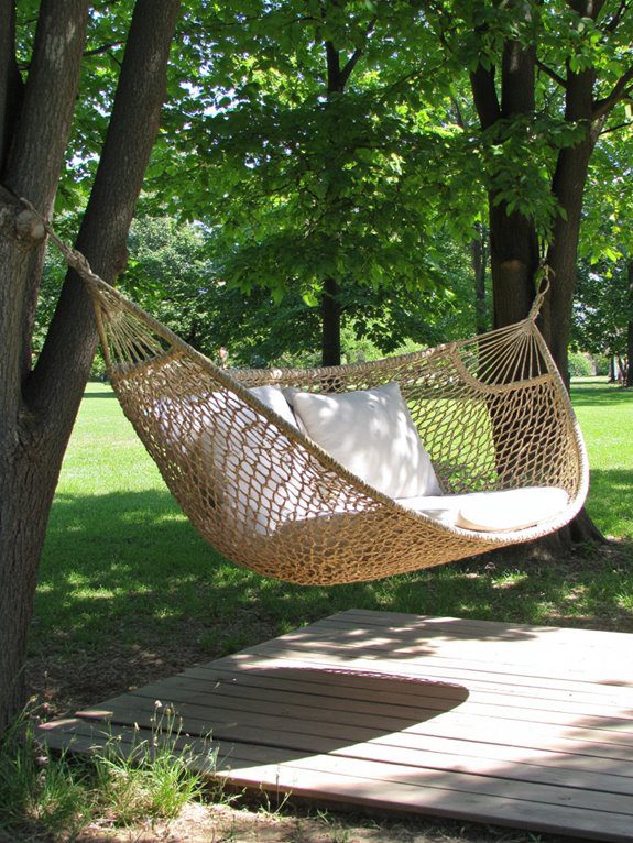 cozy outdoor relaxation retreat