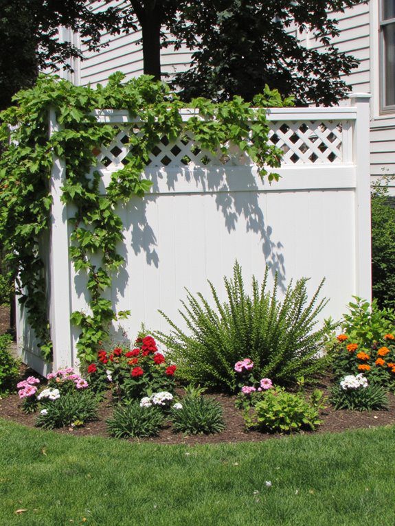 diy garden fence project