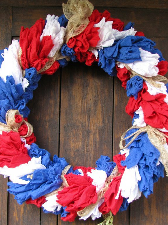 diy patriotic flag wreath