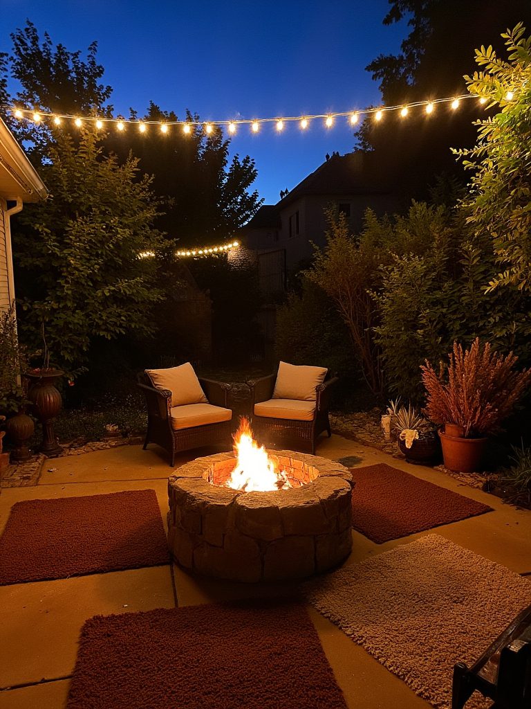 dreamy outdoor hangout spot