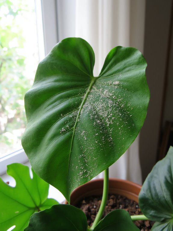 dust leaves for vitality