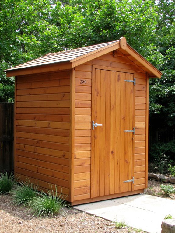 enclosed pallet shed upgrade