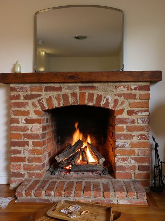 enhance fireplace with decor