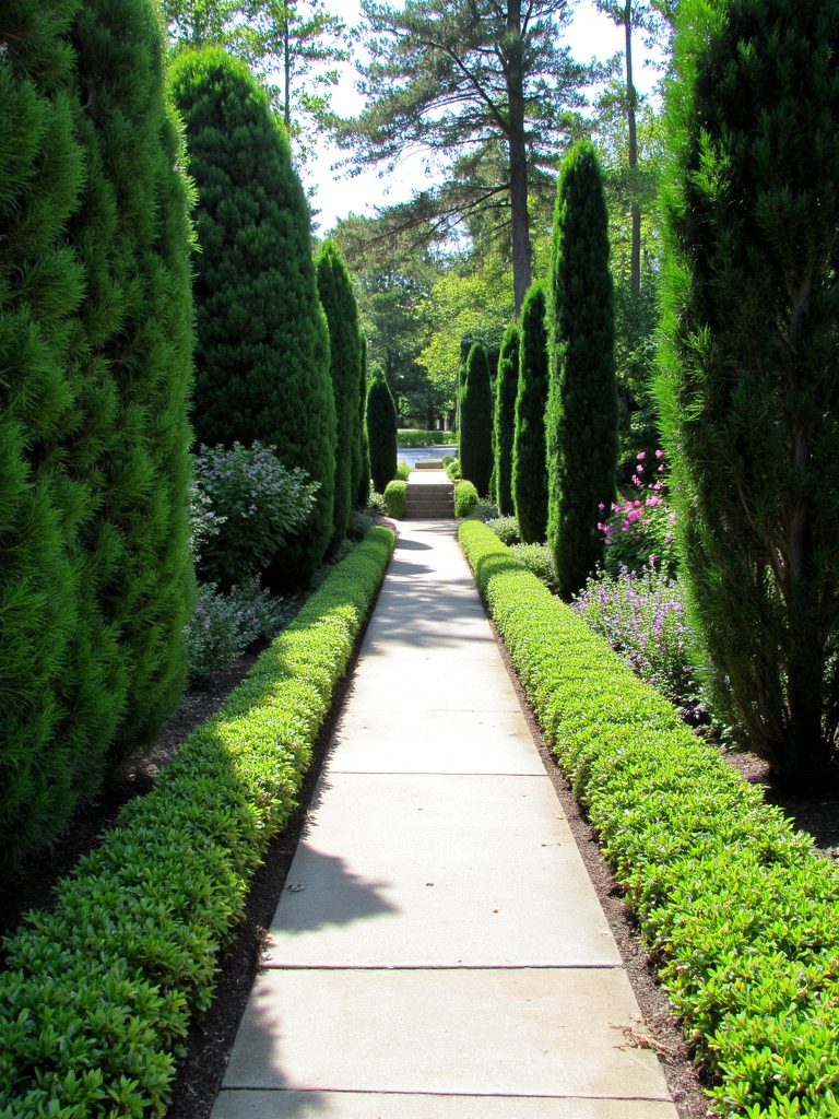evergreen shrubs enhance landscapes