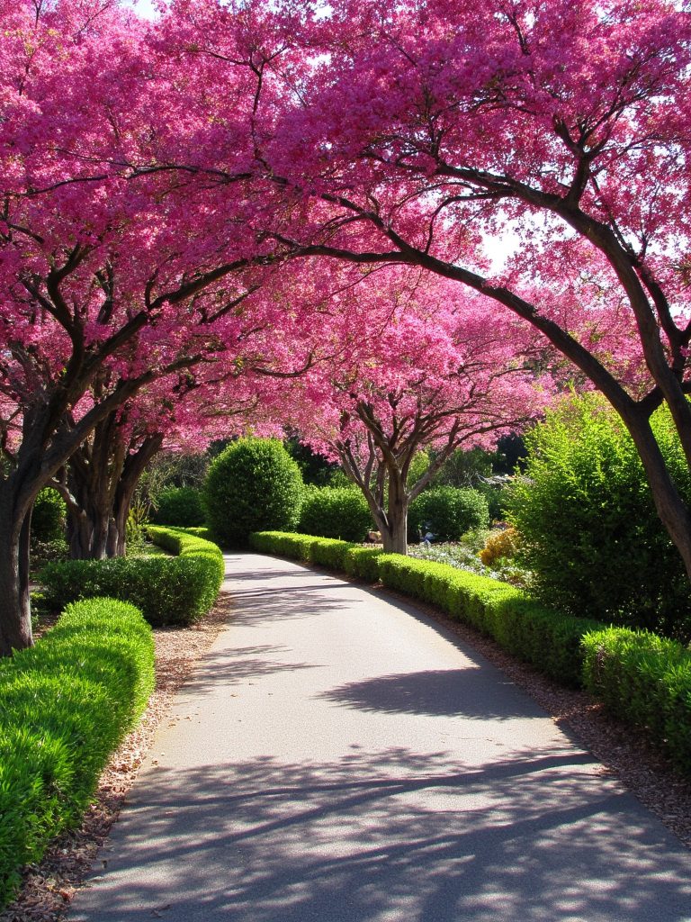 flowering trees enhance curb appeal