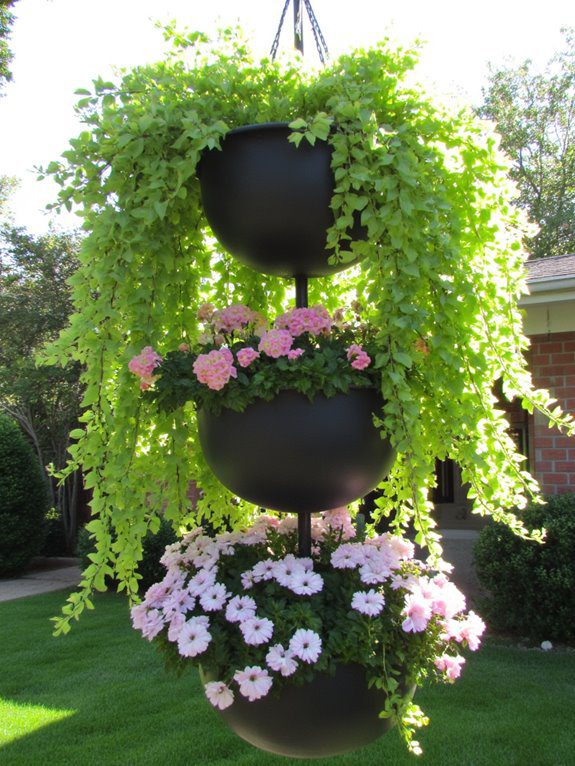 hanging baskets for gardening