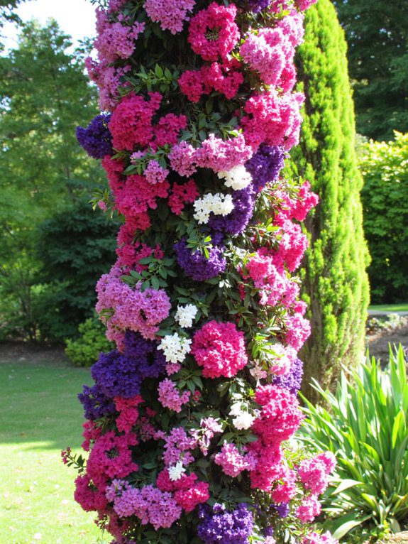 hanging flower tower garden