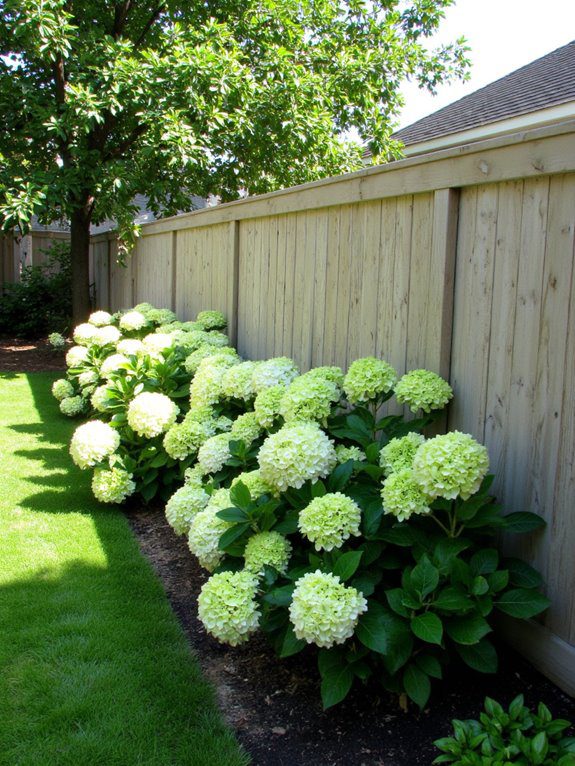 limelight hydrangeas for privacy