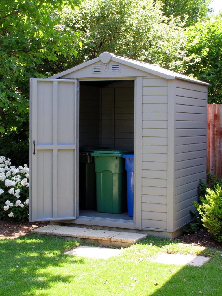 lockable outdoor storage solution