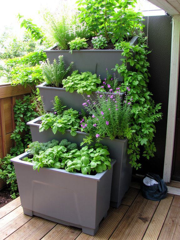 maximize garden space creatively