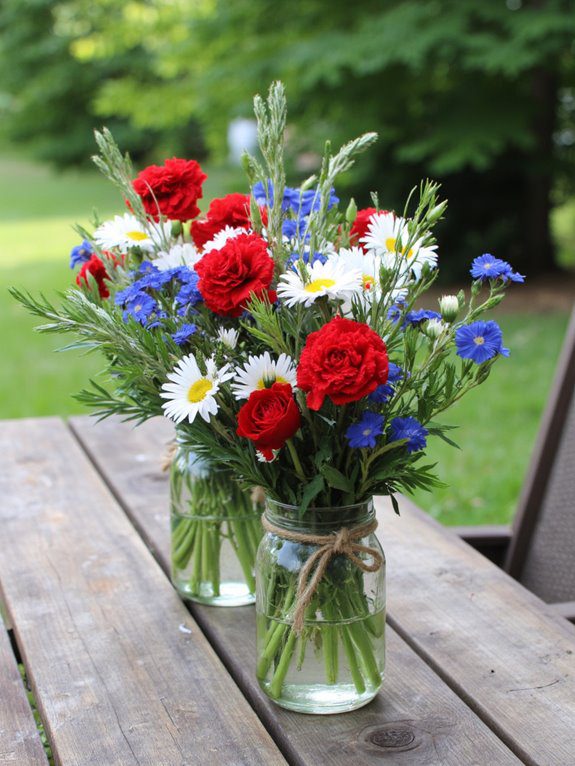 memorial day floral arrangements