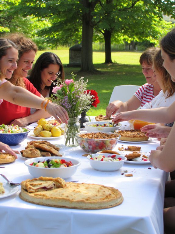 memorial day themed potluck