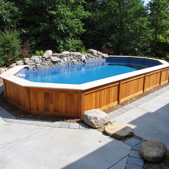 natural pool design enhancement