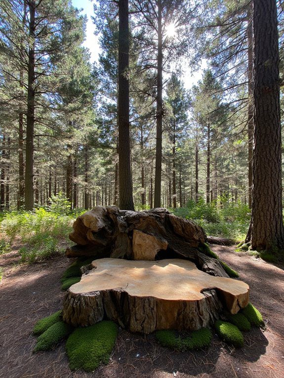 natural seating for grounding