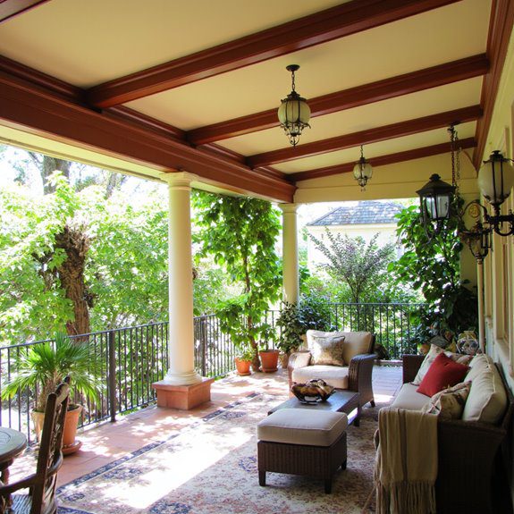 paint ceiling for charm