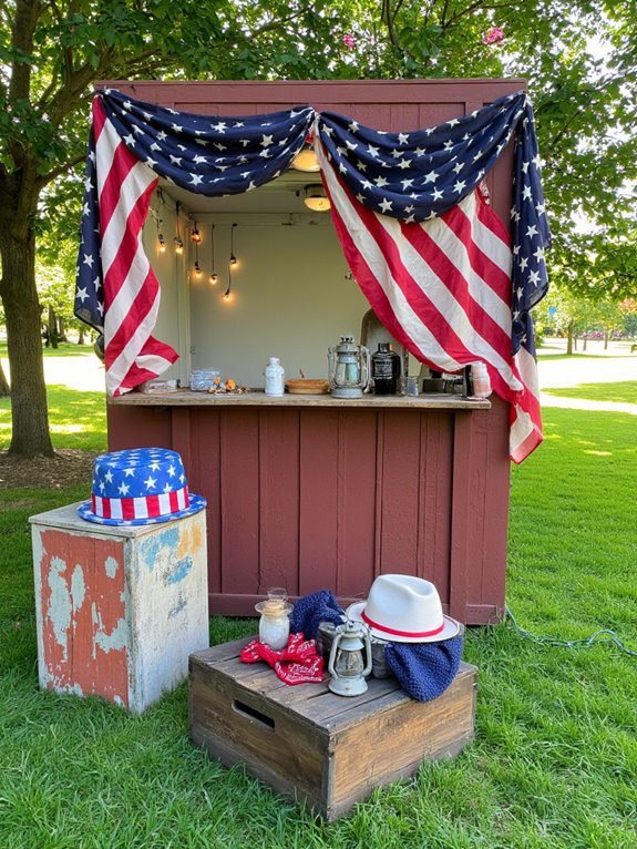 patriotic photo booth fun