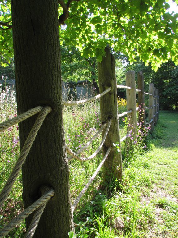 rustic charm budget friendly fence