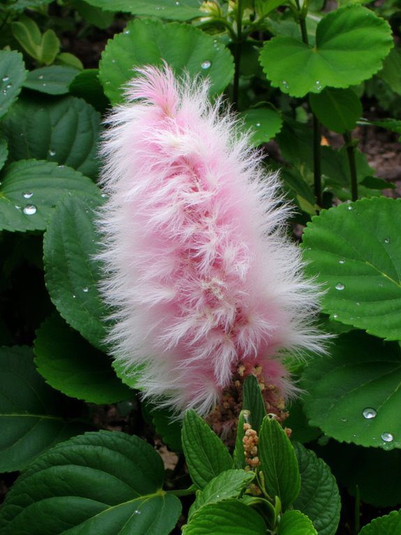 shade loving feathery perennials