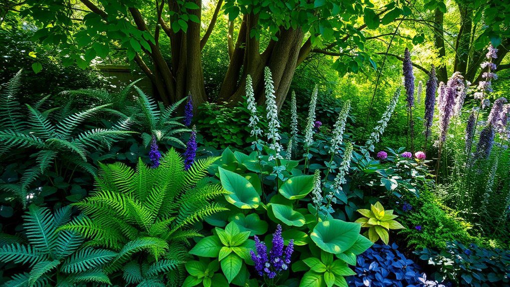 shade loving perennial garden plants