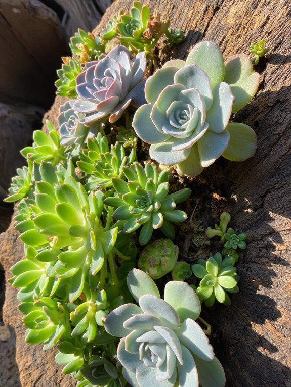 succulent tower garden decor