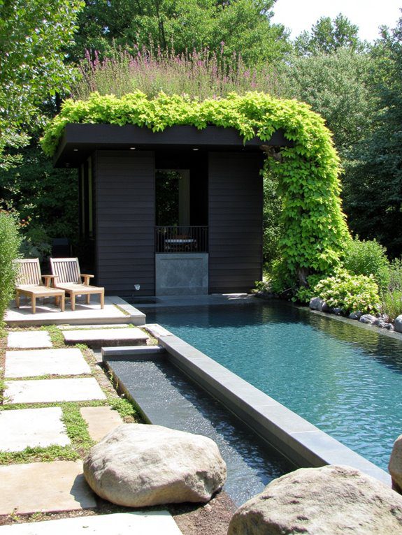 sustainable green roof oasis