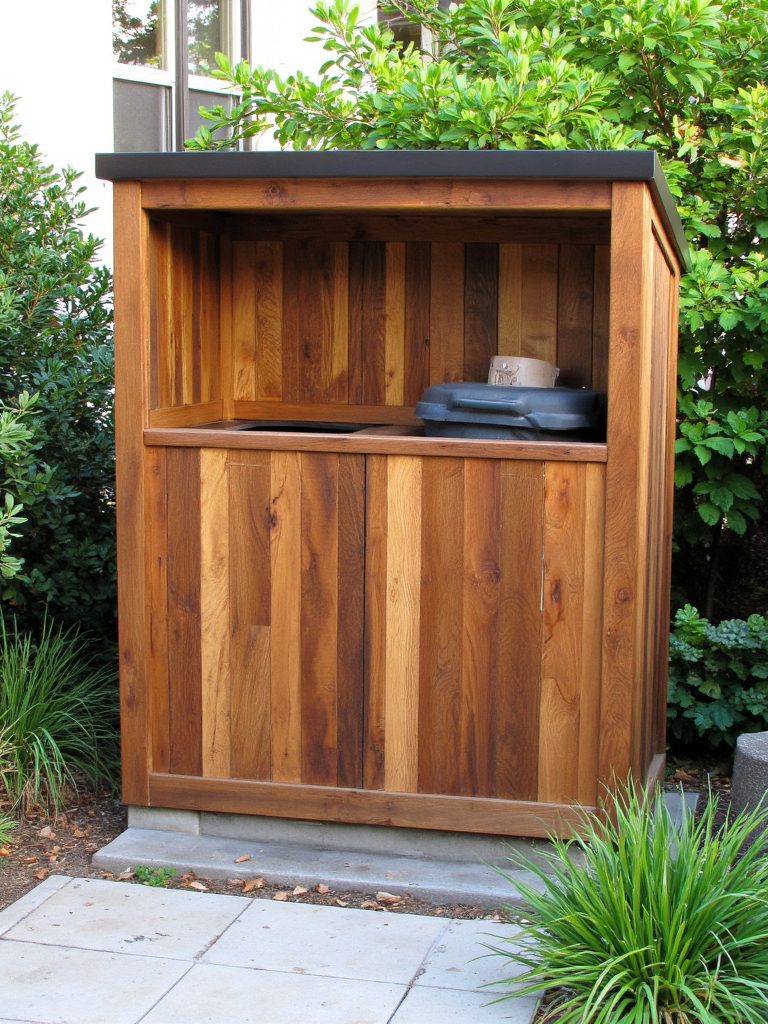 sustainable recycled enclosure project