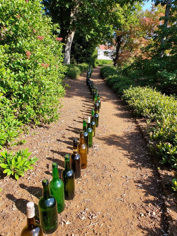 upside down bottle borders