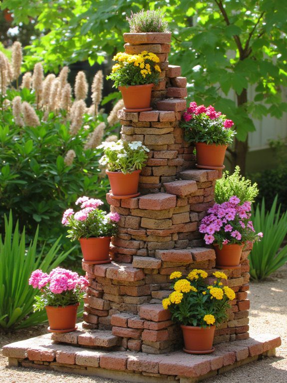 vertical garden tower design