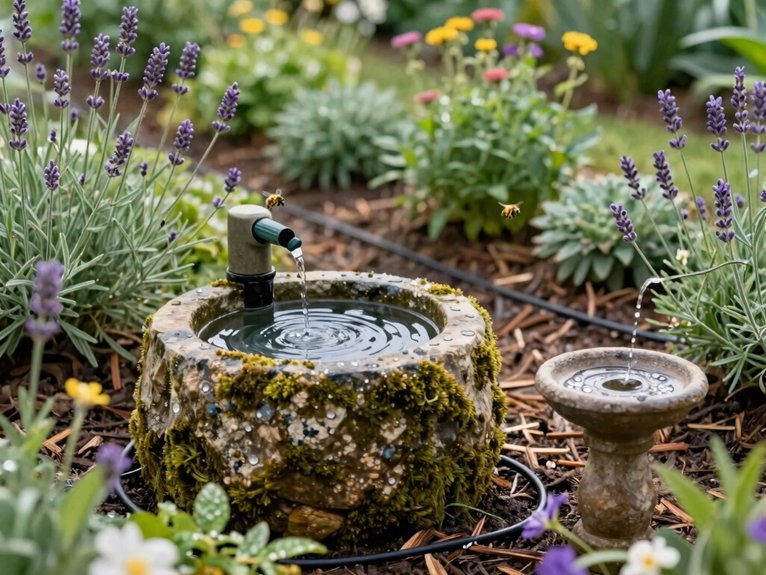 55 gallon screened rainwater system