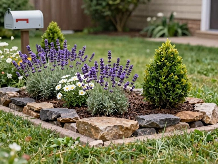 avoid overcrowding drainage edging