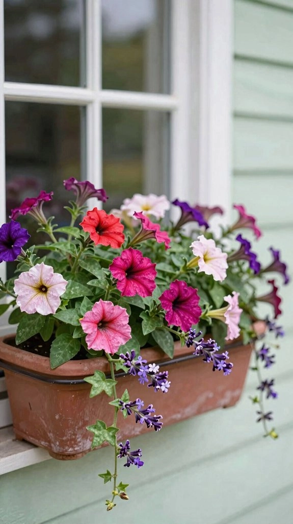 balanced repeating plant clusters
