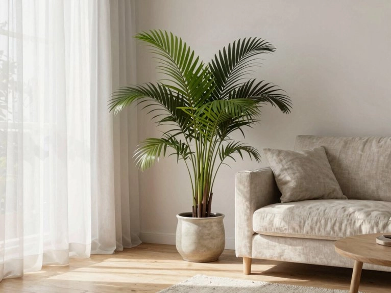 compact elegant pet safe palm