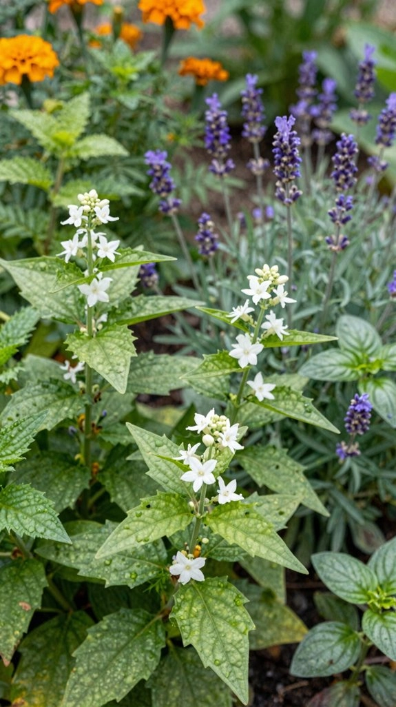 companion plants repel mosquitoes
