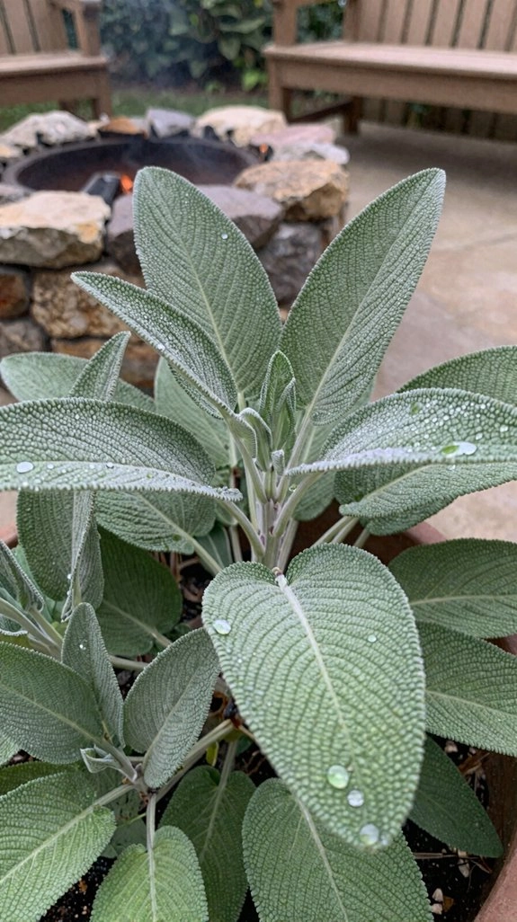 cozy bug friendly sage flames